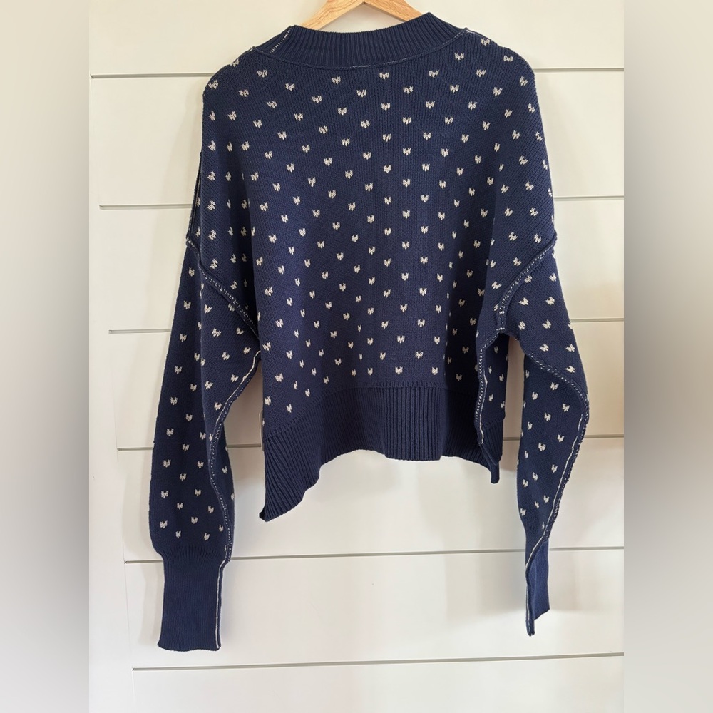 Free People Easy Street Patterned Sweater NWT - Picture 3 of 3